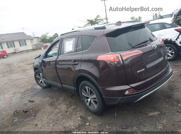 2T3RFREV7GW478016 2016 TOYOTA LE Maroon 