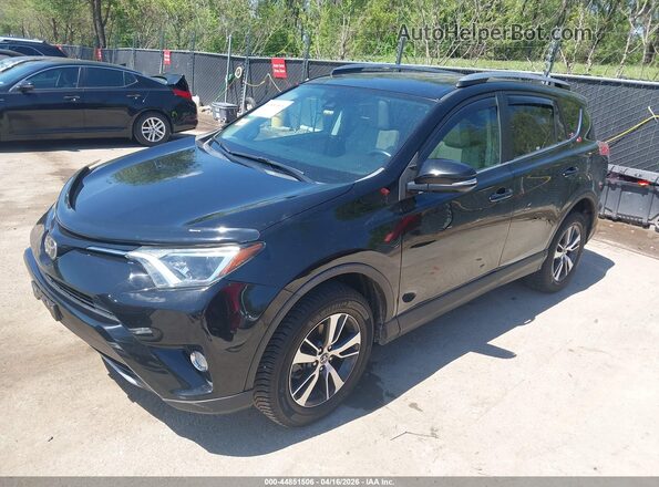 2T3RFREV7JW737076 2018 TOYOTA LE Black Front left