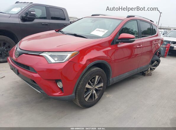 2T3RFREVXHW580430 2017 TOYOTA LE Red 
