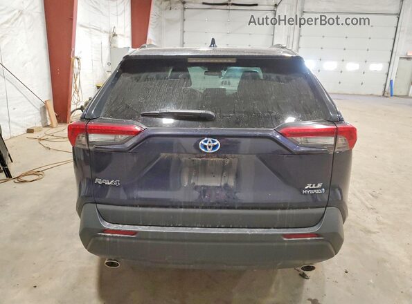 2T3RWRFV0LW090313 2020 TOYOTA LE Blue Widok z tyłu