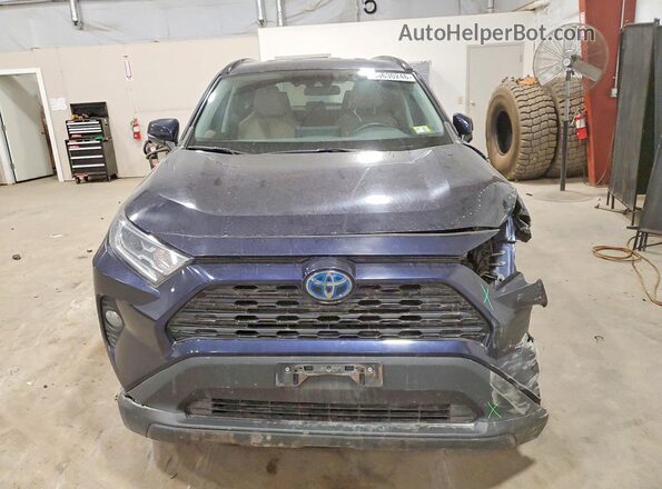 2T3RWRFV0LW090313 2020 TOYOTA LE Blue Widok z przodu