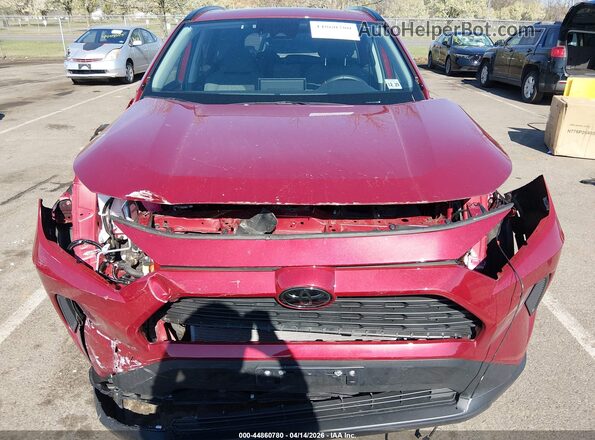 2T3RWRFV6SW259569 2025 TOYOTA LE Red Front view