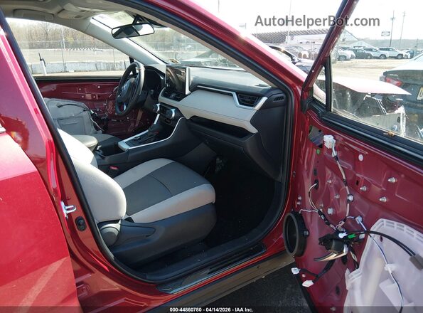 2T3RWRFV6SW259569 2025 TOYOTA LE Red Front interior view