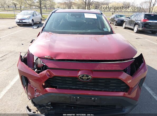 2T3RWRFV6SW259569 2025 TOYOTA LE Red Instrument cluster view