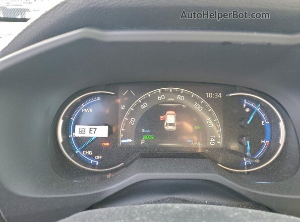 2T3RWRFV7SW280429 2025 TOYOTA LE Gray Widok zestawu wskaźników