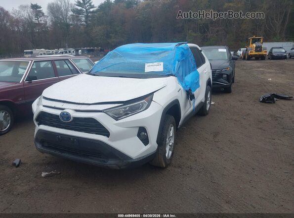 2T3RWRFVXMW120192 2021 TOYOTA LE White Առջևի ձախ երեք քառորդ տեսարան