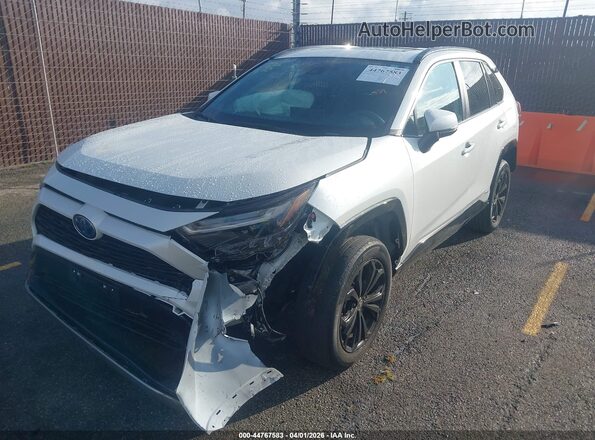 2T3T6RFV3PW045345 2023 TOYOTA RAV4 HYBRID White Front left