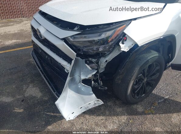 2T3T6RFV3PW045345 2023 TOYOTA RAV4 HYBRID White Front view