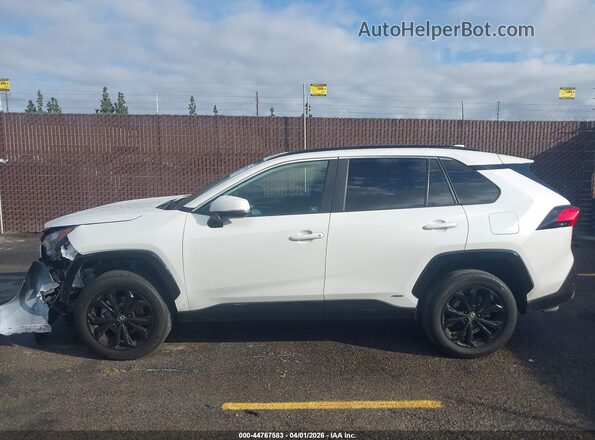 2T3T6RFV3PW045345 2023 TOYOTA RAV4 HYBRID White 360 interior view