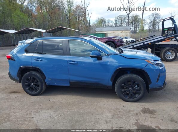 2T3T6RFV7RW073930 2024 TOYOTA RAV4 HYBRID Light Blue უკანა სალონის ხედი