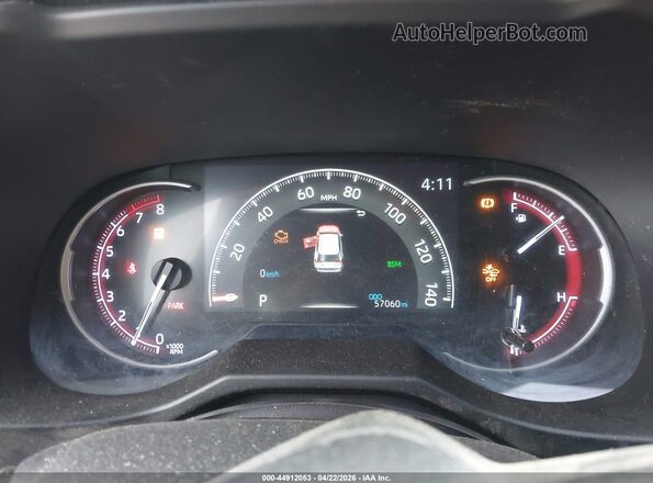 2T3W1RFV0PW252156 2023 TOYOTA LE Blue Հետևի նստատեղերի տեսք