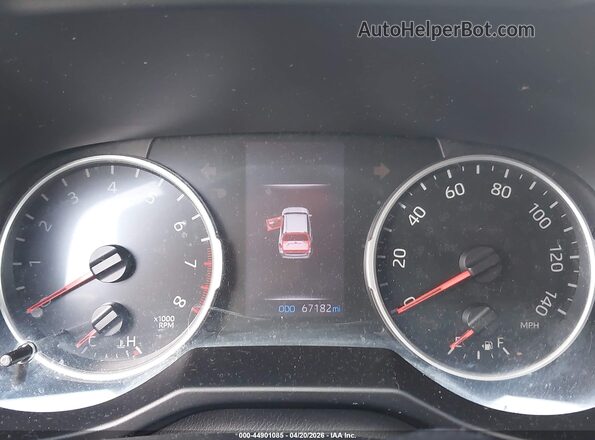 2T3W1RFV2LC050480 2020 TOYOTA LE White Widok tylnych siedzeń