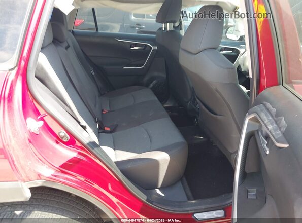 2T3W1RFV2SW375689 2025 TOYOTA LE Red Vista de la etiqueta del VIN