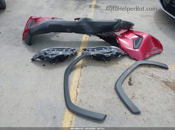 2T3W1RFV2SW428892 2025 TOYOTA LE Красный Вид щитка приборов