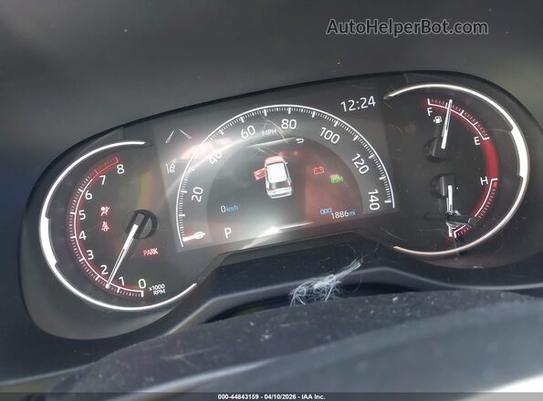 2T3W1RFV4SC359107 2025 TOYOTA LE Silver Հետևի նստատեղերի տեսք