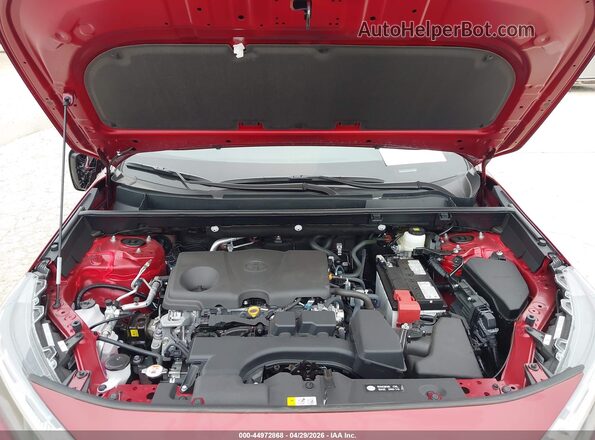 2T3W1RFV5SW435612 2025 TOYOTA LE Red უკანა ხედი