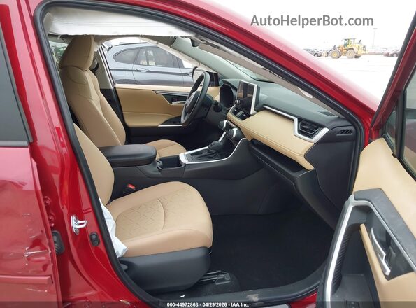 2T3W1RFV5SW435612 2025 TOYOTA LE Red წინა სალონის ხედი