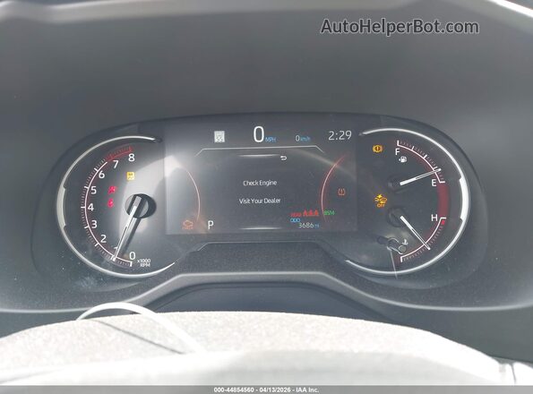 2T3W1RFV7SC356458 2025 TOYOTA LE White Вид задніх сидінь