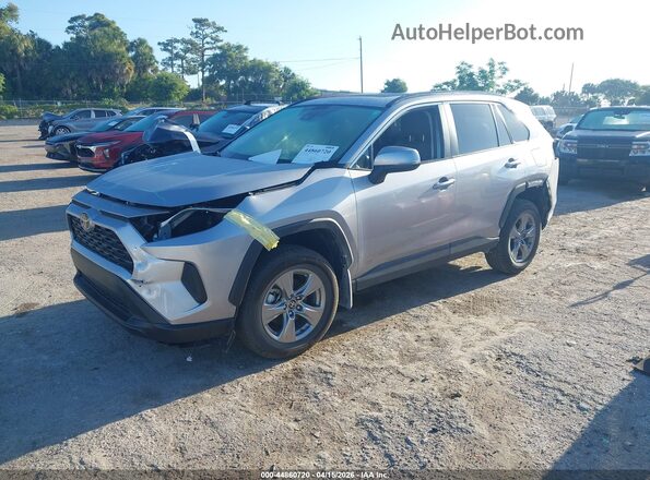2T3W1RFV8RC259604 2024 TOYOTA LE Silver Առջևի ձախ երեք քառորդ տեսարան