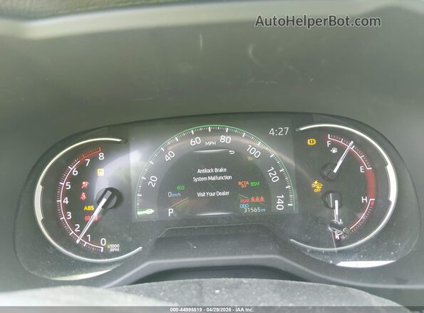2T3W1RFV8RW355599 2024 TOYOTA LE White Vista de los asientos traseros