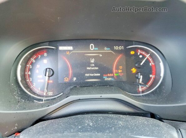 2T3W1RFV9RC283104 2024 TOYOTA LE Gray Սարքավորումների վահանակի տեսք