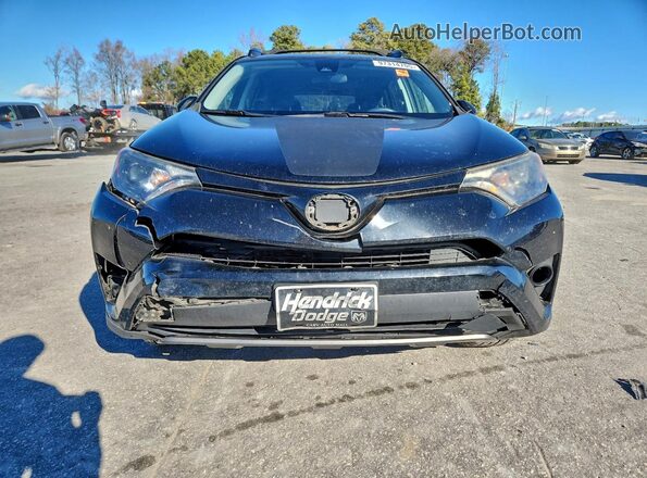 2T3WFREV0JW459494 2018 TOYOTA RAV4 Black წინა ხედი