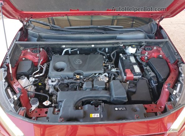2T3Y1RFV1SW387194 2025 TOYOTA LIMITED Red Widok komory silnika