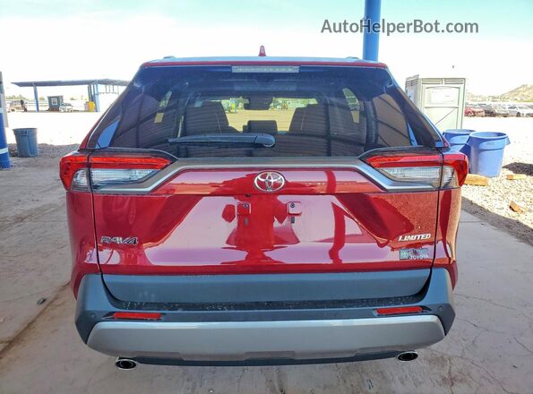 2T3Y1RFV1SW387194 2025 TOYOTA LIMITED Red Widok z tyłu