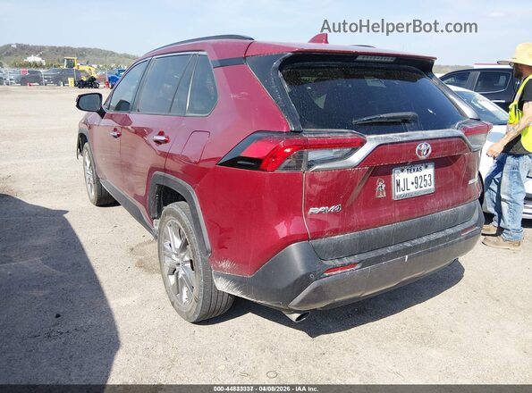 2T3Y1RFV4KW034142 2019 TOYOTA LIMITED Maroon Հետևի ձախ