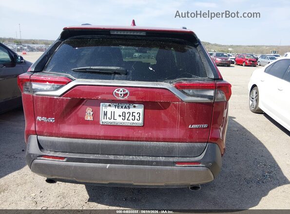 2T3Y1RFV4KW034142 2019 TOYOTA LIMITED Maroon 
