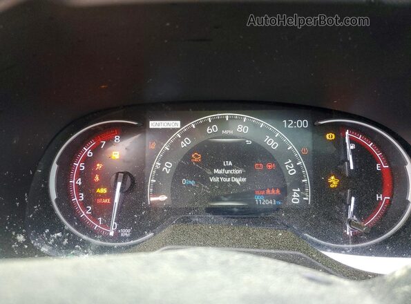 2T3Y1RFV7KW015861 2019 TOYOTA LIMITED Gray 
