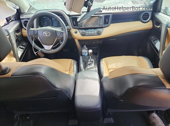 2T3YFREV2HW401132 2017 TOYOTA RAV White წინა პანელის ხედი