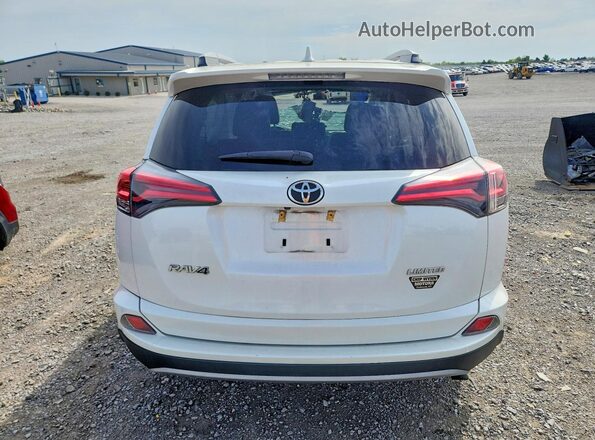 2T3YFREV2HW401132 2017 TOYOTA RAV White უკანა ხედი