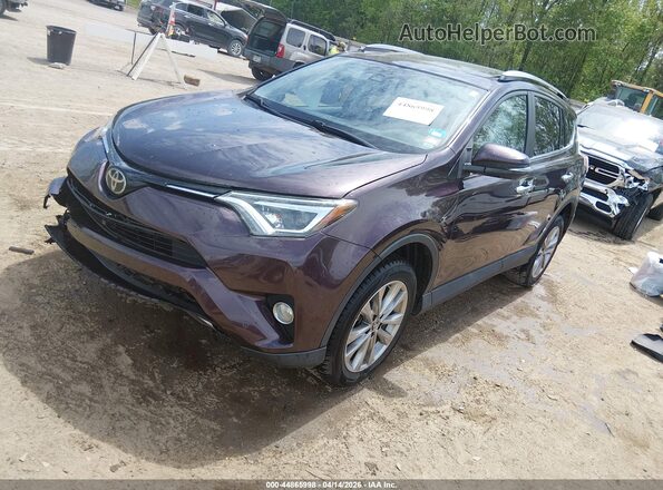 2T3YFREV6HW370676 2017 TOYOTA LIMITED Gray Vista tres cuartos delantera izquierda