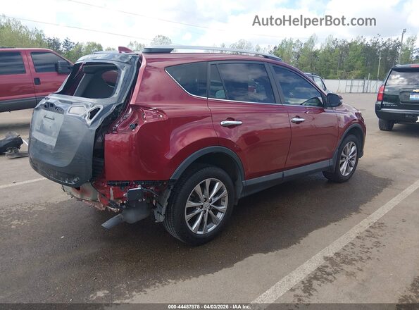 2T3YFREV9JW521080 2018 TOYOTA LIMITED Maroon 