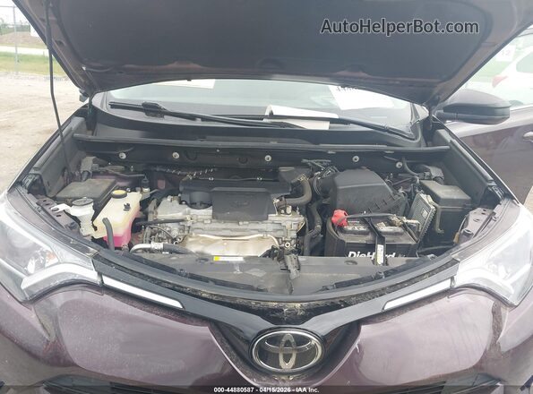 2T3ZFREV0JW508285 2018 TOYOTA LE Темно-бордовый Вид сзади