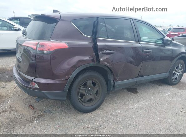 2T3ZFREV0JW508285 2018 TOYOTA LE Темно-бордовый Вид спереди