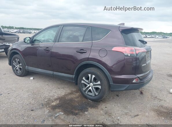 2T3ZFREV0JW508285 2018 TOYOTA LE Темно-бордовый Задняя левая четверть