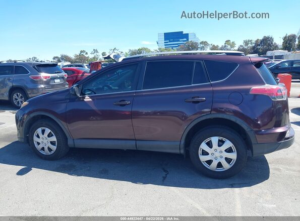 2T3ZFREV7HW365121 2017 TOYOTA LE Maroon Widok wnętrza 360 stopni