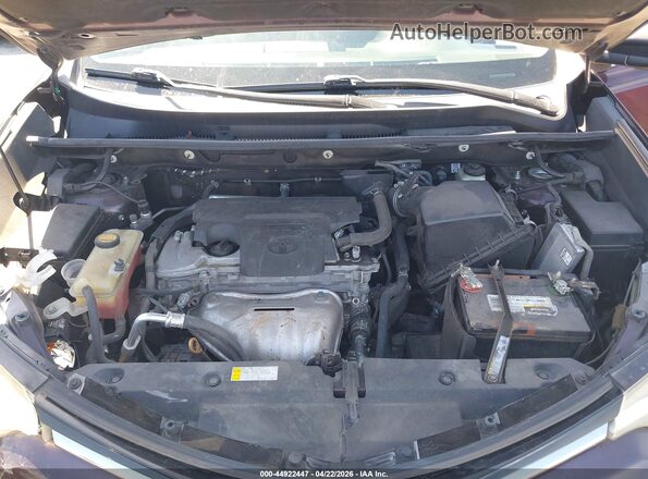 2T3ZFREV7HW365121 2017 TOYOTA LE Maroon Widok z tyłu