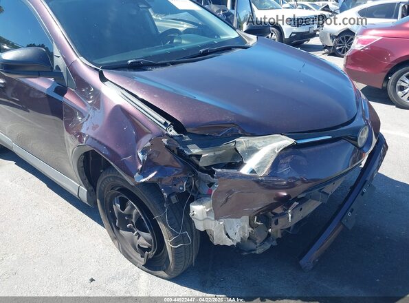 2T3ZFREV7HW365121 2017 TOYOTA LE Maroon Widok z przodu