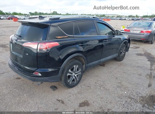 2T3ZFREV8GW280674 2016 TOYOTA LE Black Tył prawy