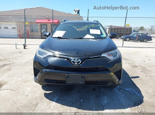 2T3ZFREVXGW305140 2016 TOYOTA LE Black Widok zestawu wskaźników