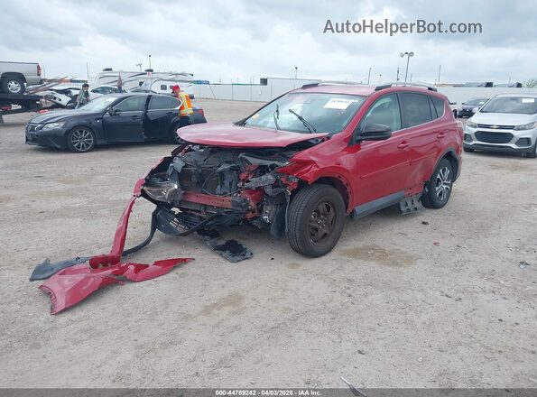 2T3ZFREVXHW343890 2017 TOYOTA LE Red Przód lewy