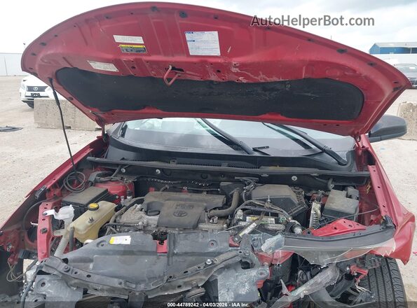 2T3ZFREVXHW343890 2017 TOYOTA LE Red Widok z tyłu