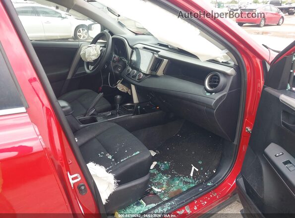2T3ZFREVXHW343890 2017 TOYOTA LE Red Widok wnętrza z przodu