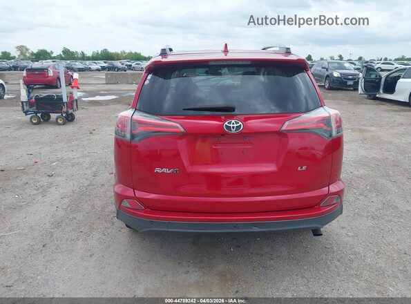 2T3ZFREVXHW343890 2017 TOYOTA LE Red 