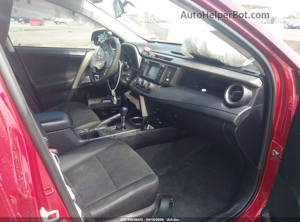 2T3ZFREVXJW438570 2018 TOYOTA LE Red Widok wnętrza z przodu