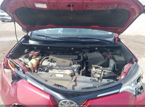 2T3ZFREVXJW438570 2018 TOYOTA LE Red Widok z tyłu