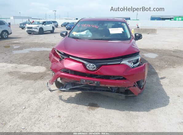 2T3ZFREVXJW438570 2018 TOYOTA LE Red Widok zestawu wskaźników